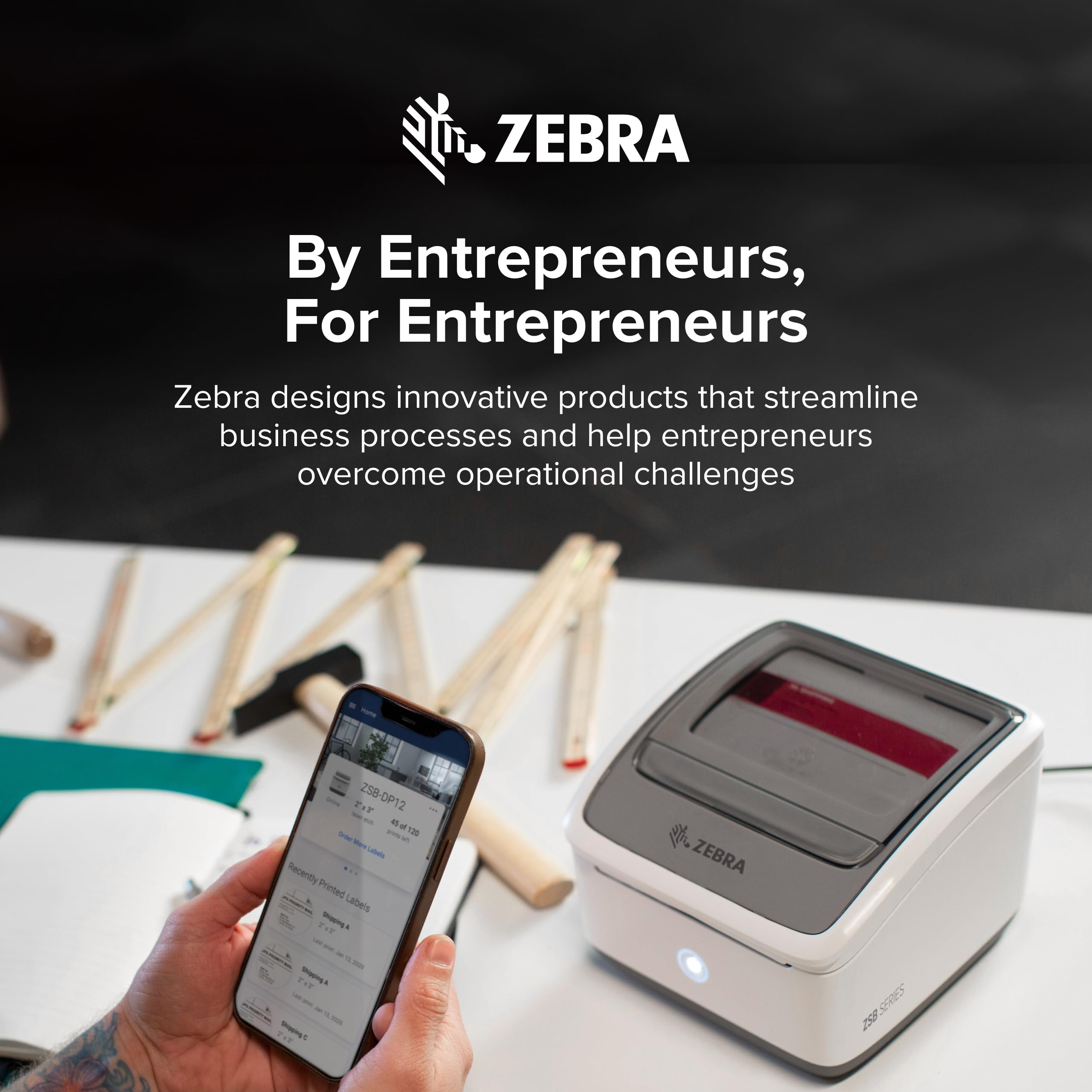 Foto 8 pulgar | Papel De Etiquetado Para Impresora Zebra Serie Zsb A Base De Fécula De Patata - Venta Internacional.