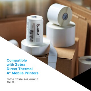 Foto 4 | Etiqueta De Papel Zebra Technologies Z-perform 1000d 4x6cm 900 - Venta Internacional.