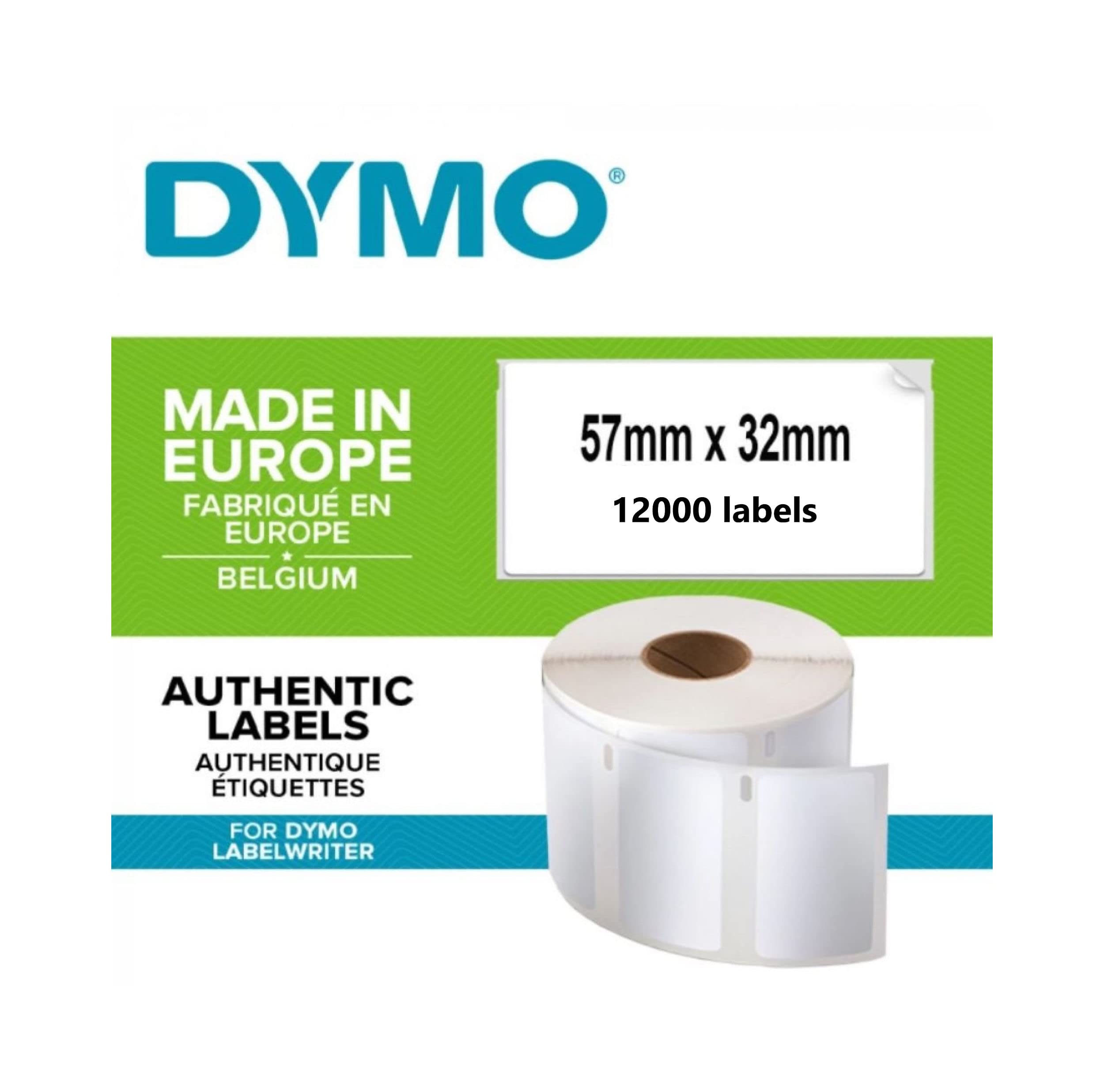 Etiquetas Multiusos Labelwriter Dymo De 32 Mm X 57 Mm, 12 Rollos - Venta Internacional.