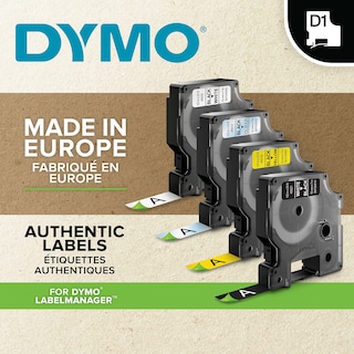 Foto 3 | Etiqueta Dymo 45803 D1, Autoadhesiva Estándar, 19 Mm X 7 M - Venta Internacional.