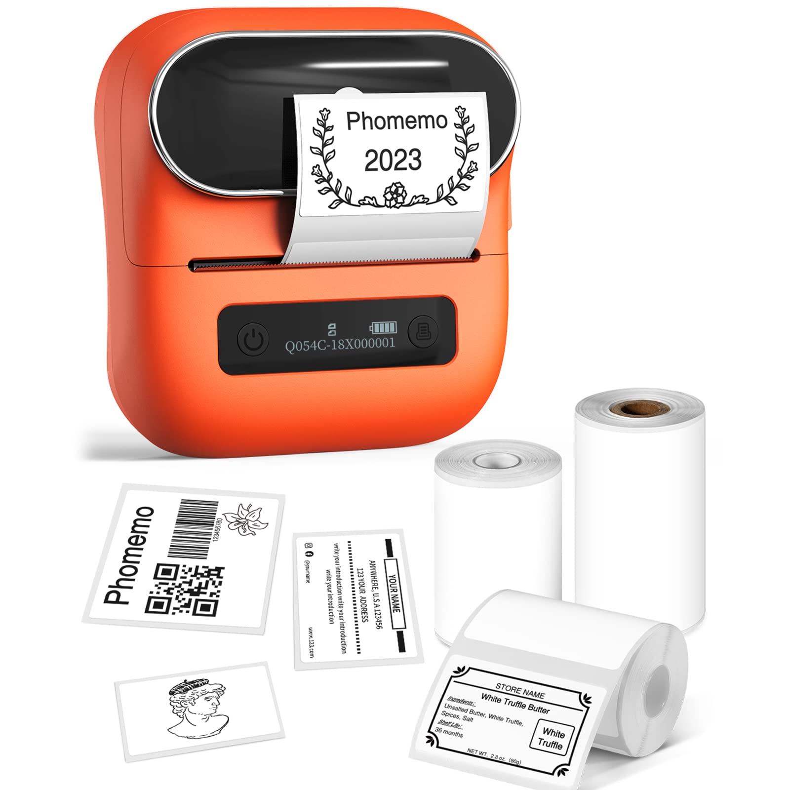Rotuladora Phomemo M220 Bluetooth Térmica Con 3 Etiquetas - Venta Internacional.