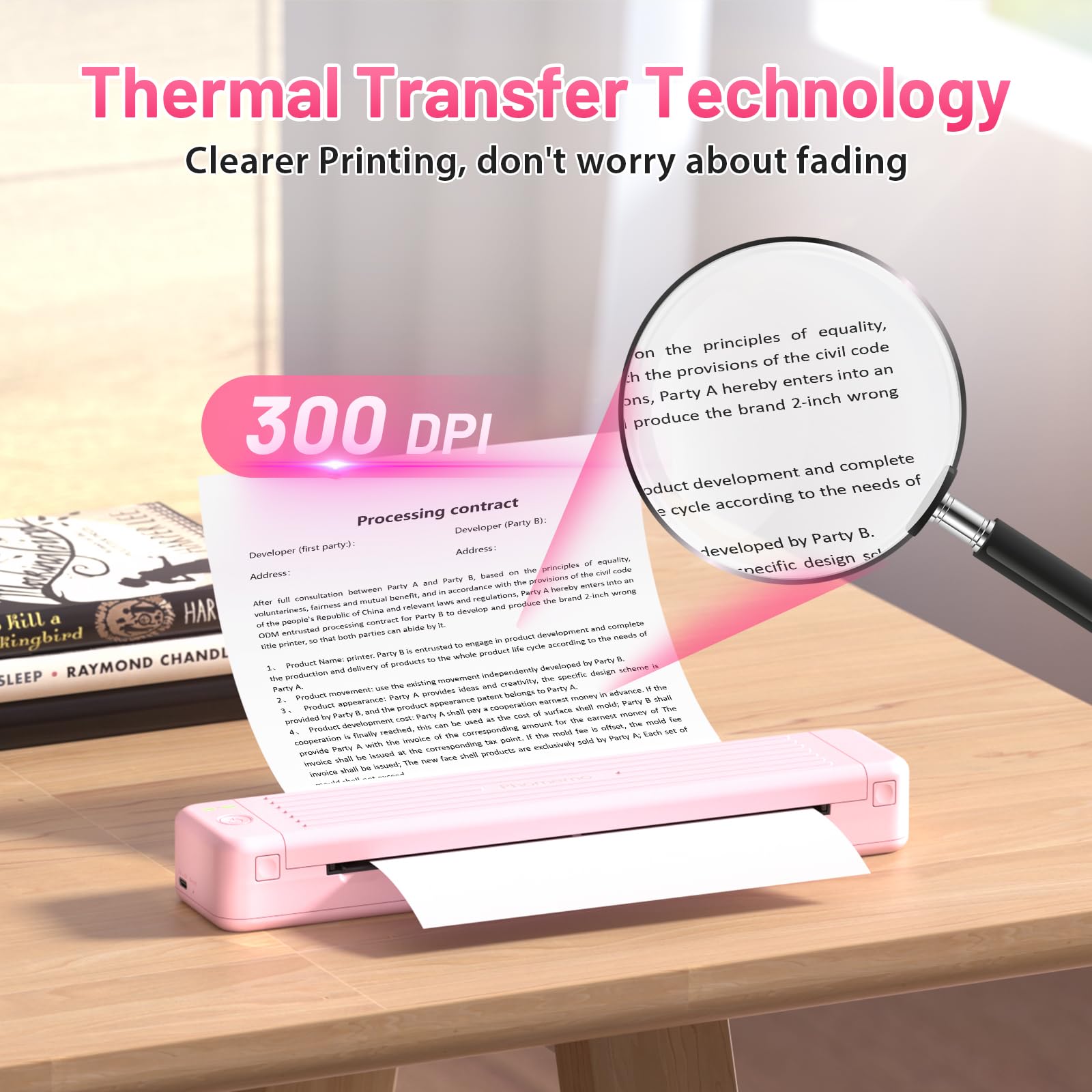 Foto 5 pulgar | Impresora Portátil Phomemo P831 Bluetooth Thermal Transfer - Venta Internacional.