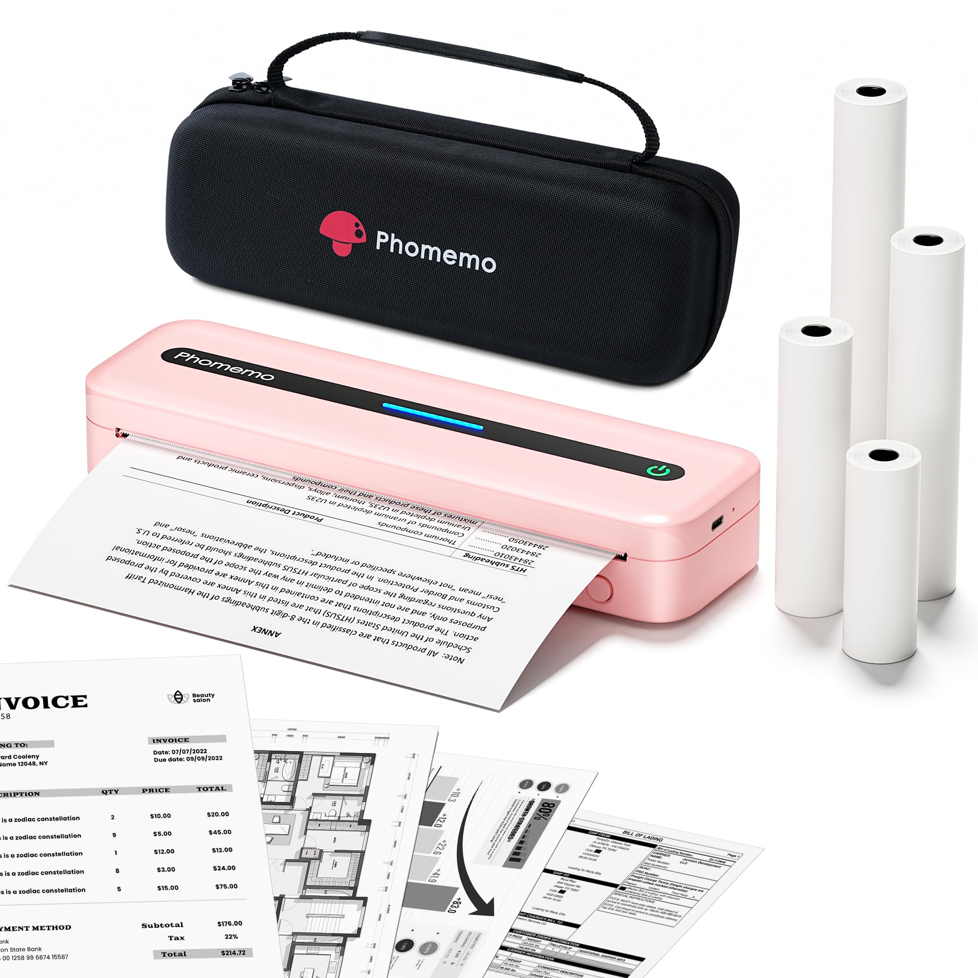 Impresora Portátil Phomemo M832 Térmica Sin Tinta Bluetooth - Venta Internacional.