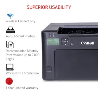 Foto 3 | Impresora Láser Monocromática Inalámbrica Canon Imageclass Lbp122dw - Venta Internacional.