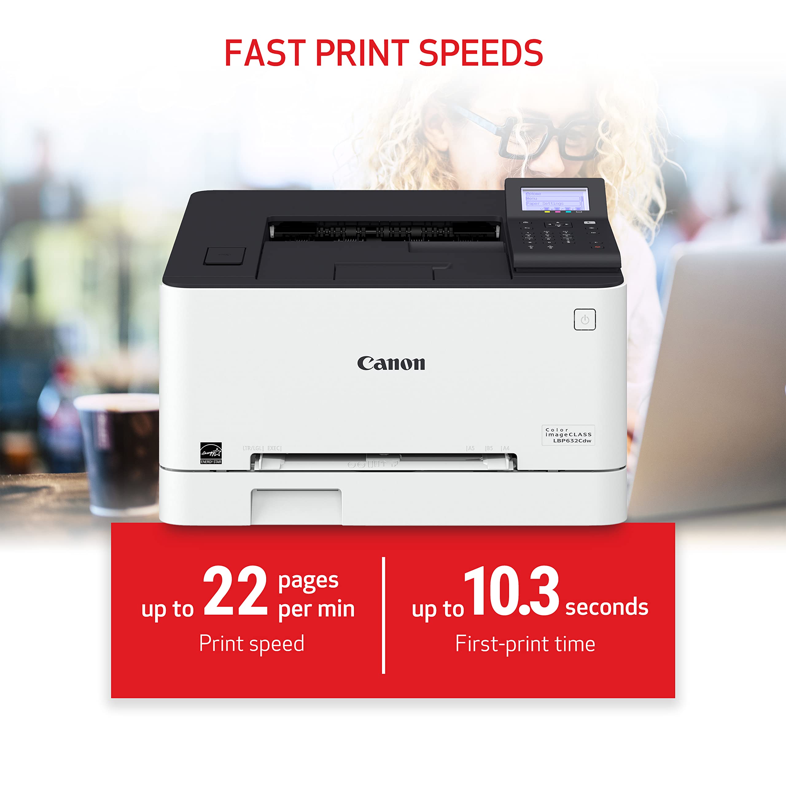 Foto 4 | Impresora Canon Color Imageclass Lbp632cdw Inalámbrica 22 Ppm - Venta Internacional.