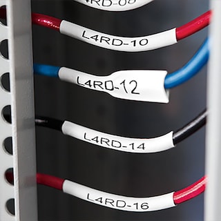 Foto 6 | Etiquetas Termorretráctiles Dymo Rhino 1/2 Tubo Negro Sobre Blanco - Venta Internacional.