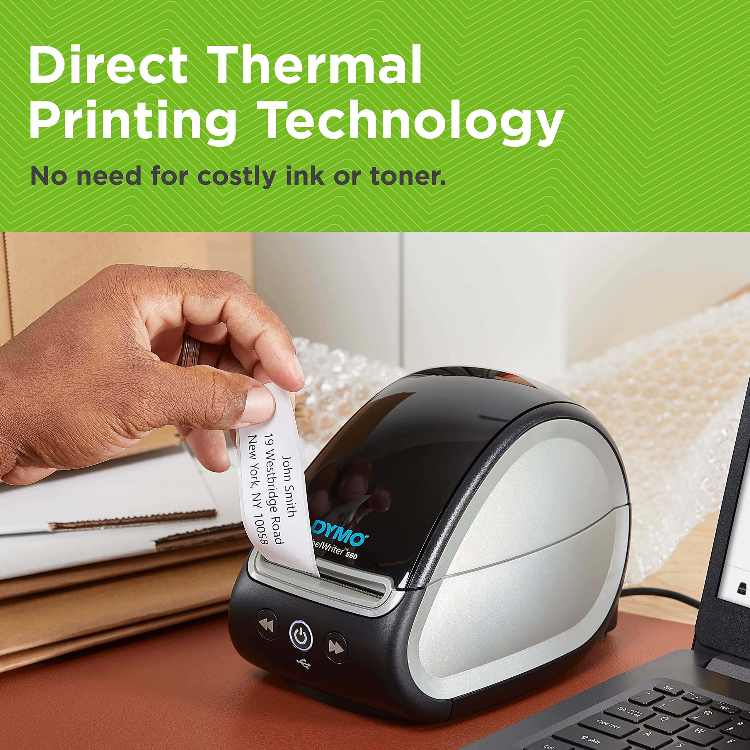 Foto 6 pulgar | Impresora De Etiquetas Dymo Labelwriter 550 Direct Thermal Eu Plug - Venta Internacional.