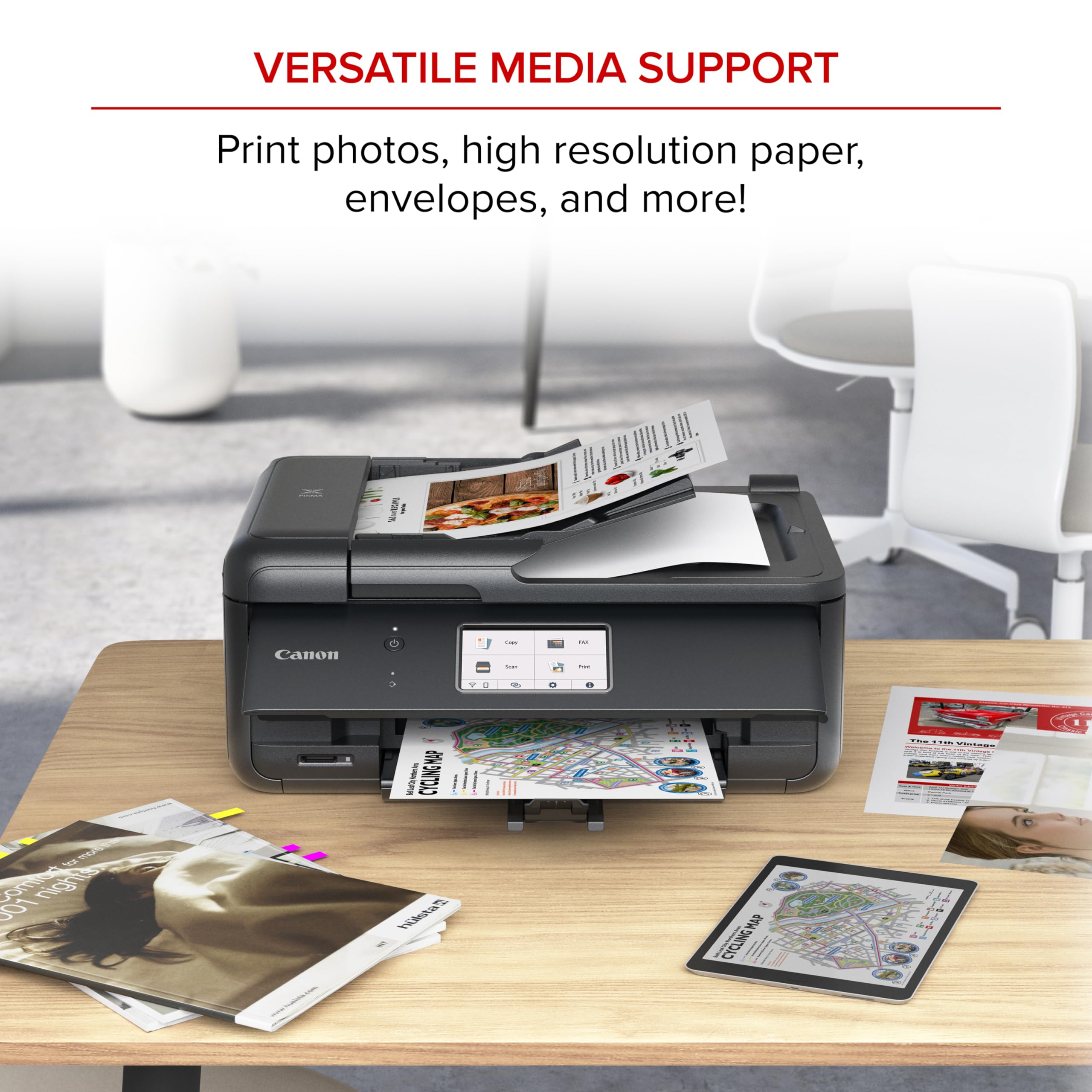 Foto 5 pulgar | Impresora Canon Pixma Tr8620a Todo-en-uno Para Oficina Doméstica  Negra - Venta Internacional.