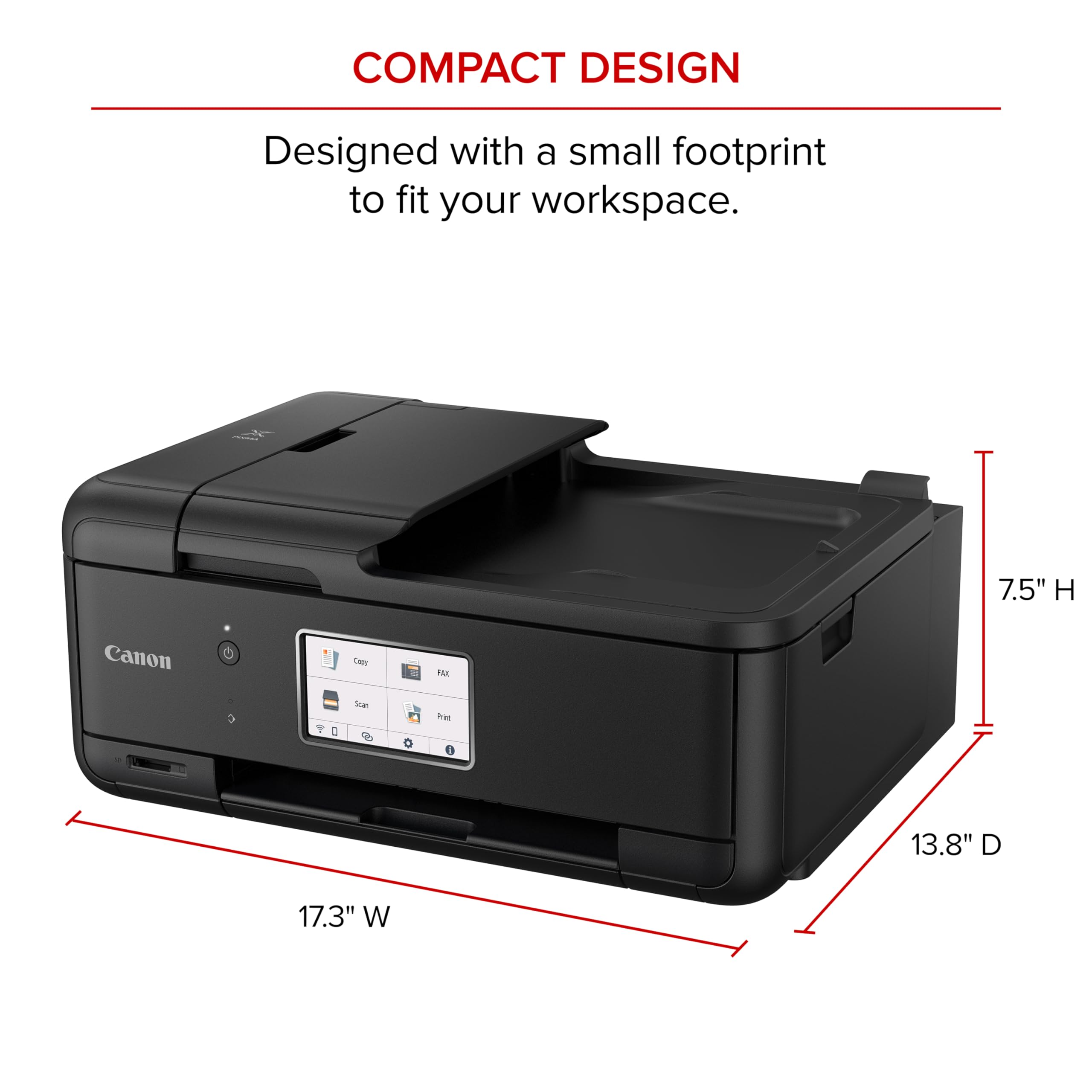 Foto 6 pulgar | Impresora Canon Pixma Tr8620a Todo-en-uno Para Oficina Doméstica  Negra - Venta Internacional.