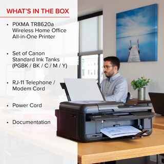 Foto 6 | Impresora Canon Pixma Tr8620a Todo-en-uno Para Oficina Doméstica Negra - Venta Internacional.