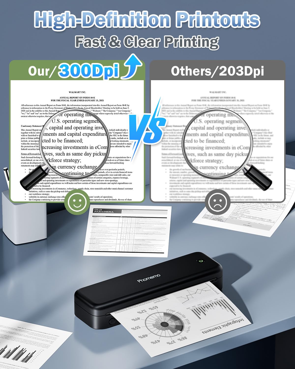 Foto 4 pulgar | Impresora Portátil Phomemo M834 Inalámbrica Bluetooth 300dpi - Venta Internacional.