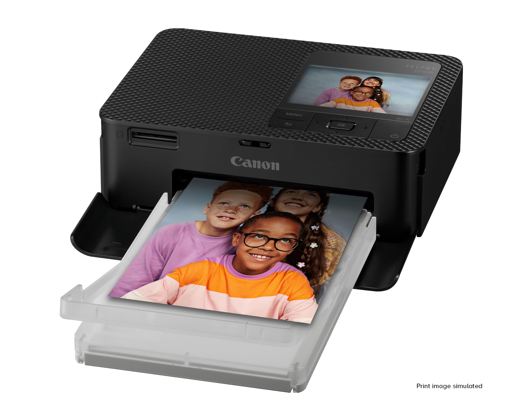 Foto 1 | Impresora Fotográfica Canon Selphy Cp1500 Portátil Negra - Venta Internacional.
