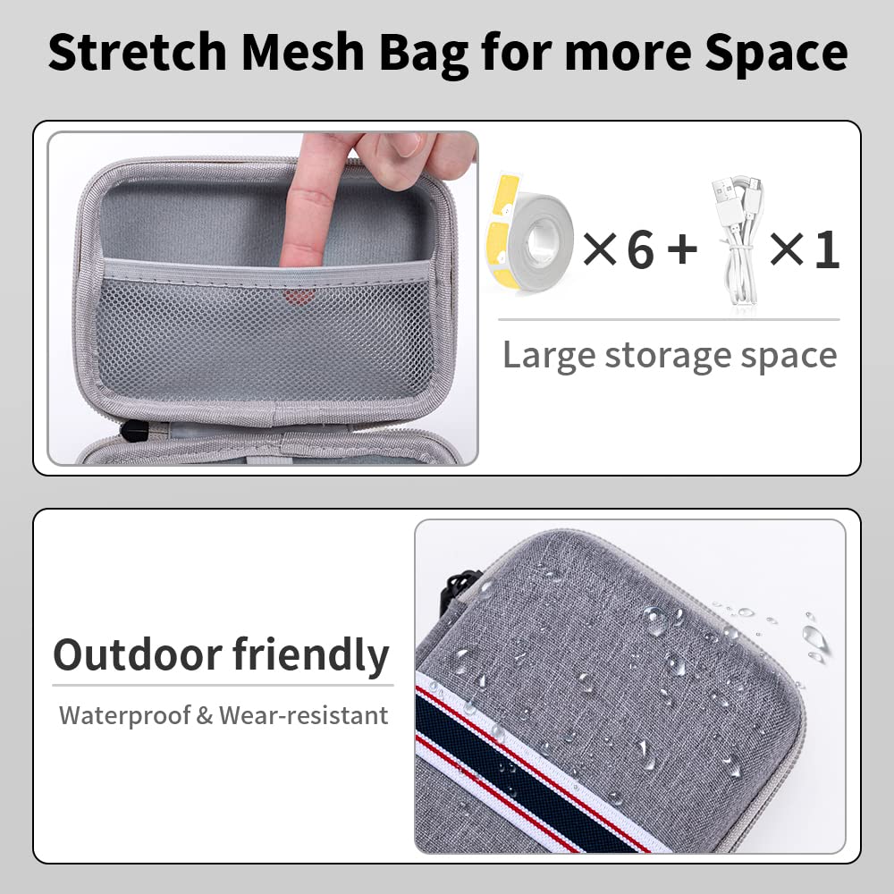 Foto 4 pulgar | Bolsa De Almacenamiento Para Máquina Etiquetadora Phomemo D30 D35 - Venta Internacional.