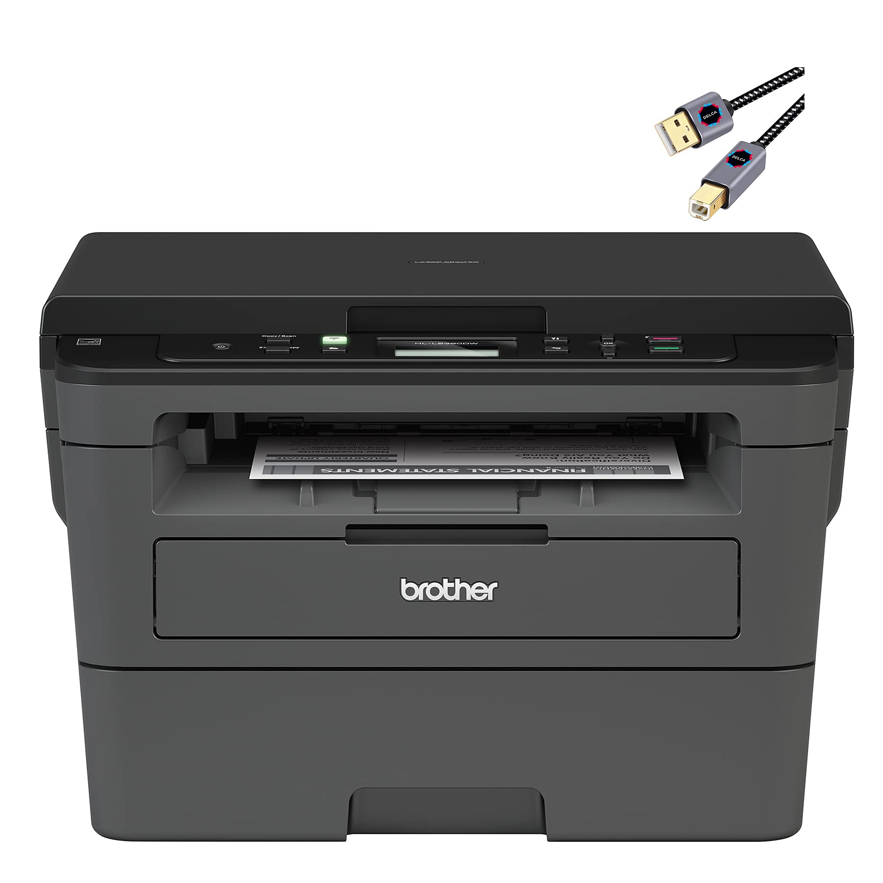 Foto 2 pulgar | Impresora Láser Compacta Monocromática Brother L-2390dw - Venta Internacional.