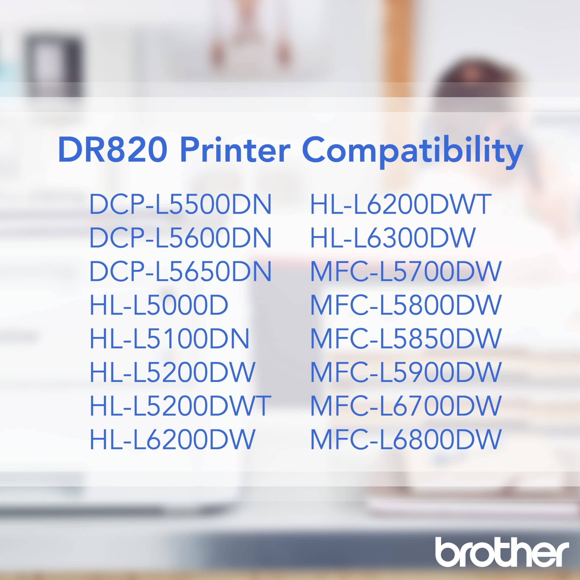 Foto 3 pulgar | La Unidad De Batería Brother Dr820 Rinde 30 000 Páginas En Negro - Venta Internacional.