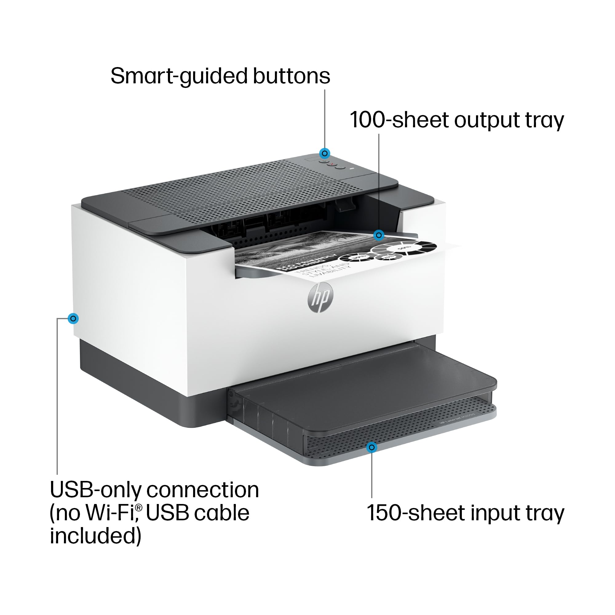 Foto 5 pulgar | Impresora Láser Hp Laserjet M209d en Blanco y Negro con Dúplex - Venta Internacional