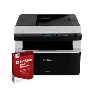 Foto 1 | Multifuncional Brother Dcp-1617nw Láser + Licencia Mcafee Total Protection 10 Dispositivos Por 1 Año