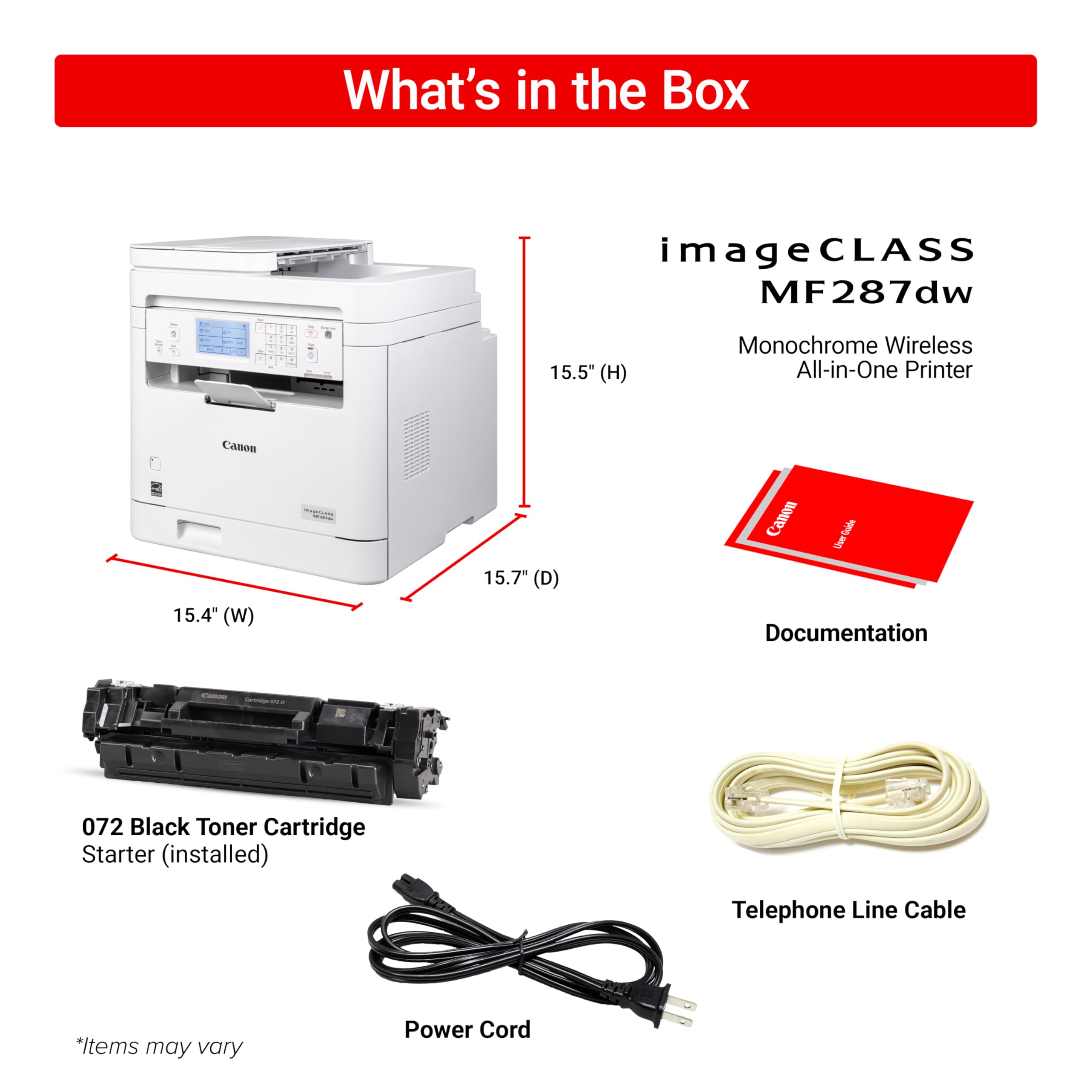 Foto 5 | Impresora Láser Monocromática Canon Imageclass Mf287dw 35 Ppm - Venta Internacional.