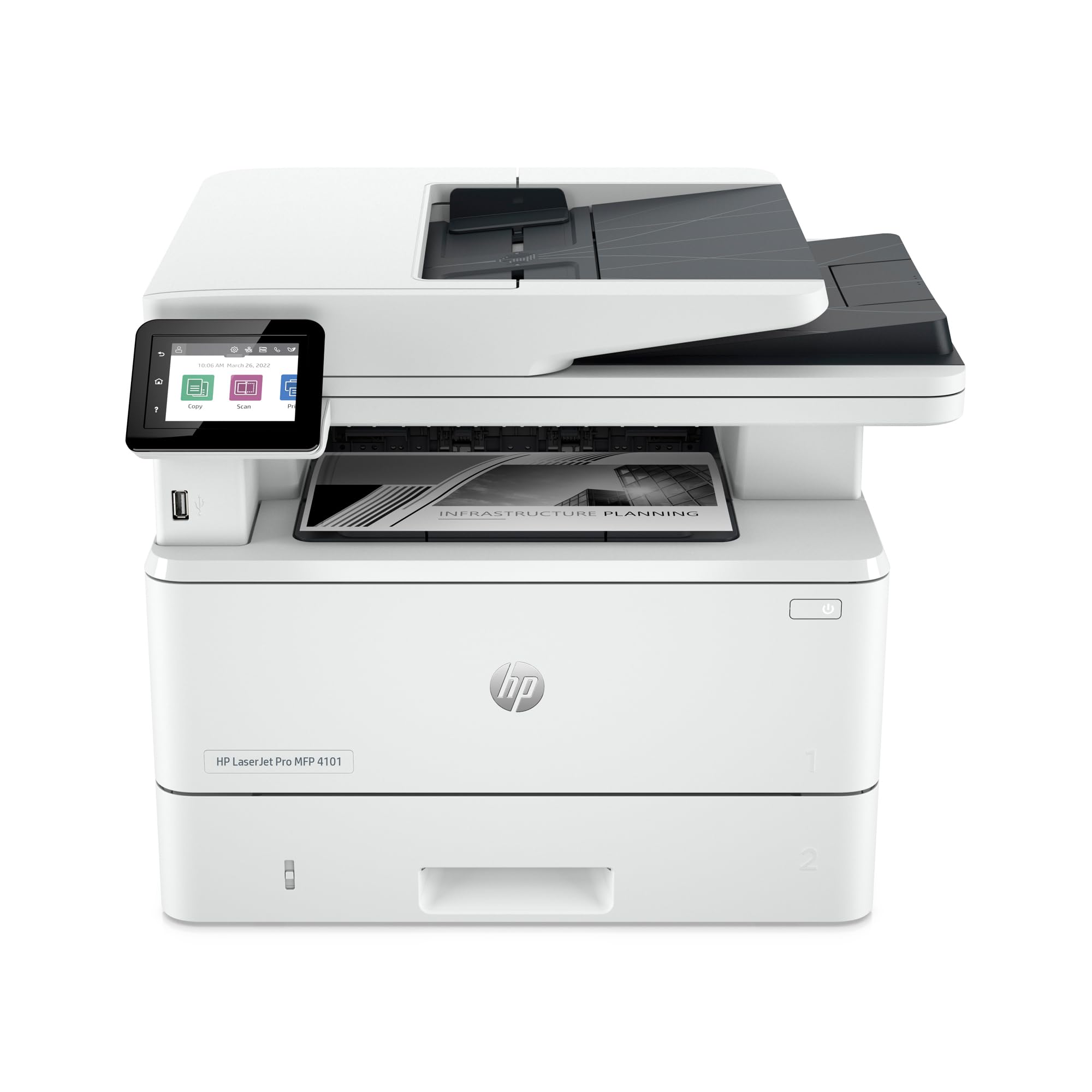Impresora HP Laserjet Pro Mfp 4101fdn Imprimir Escanear Copiar Fax - Venta Internacional