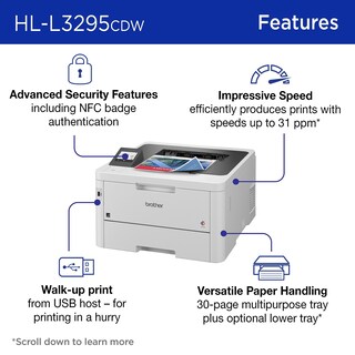 Foto 2 | Impresora Láser Brother Hl-l3295cdw-Venta Internacional