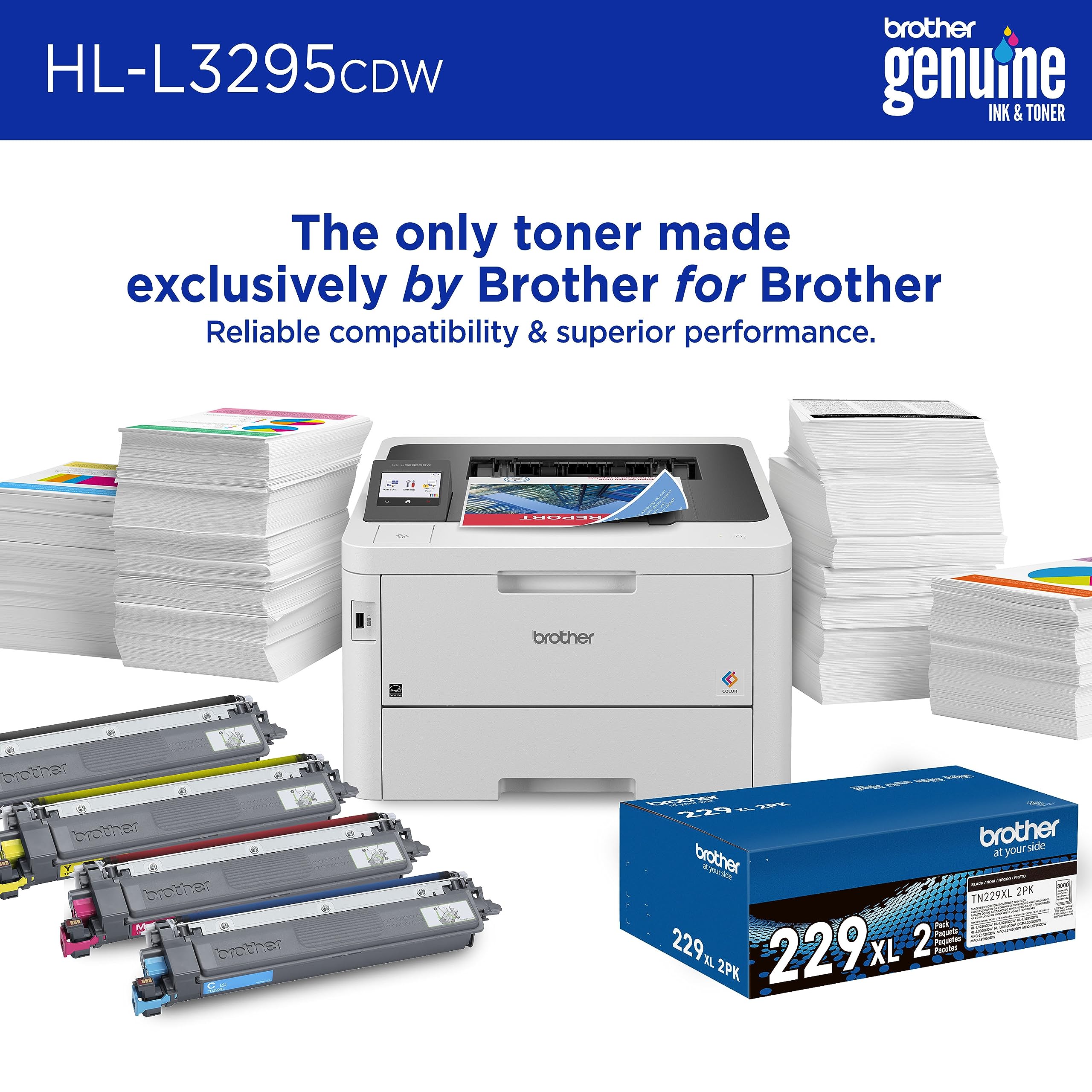 Foto 3 | Impresora Láser Brother Hl-l3295cdw-Venta Internacional