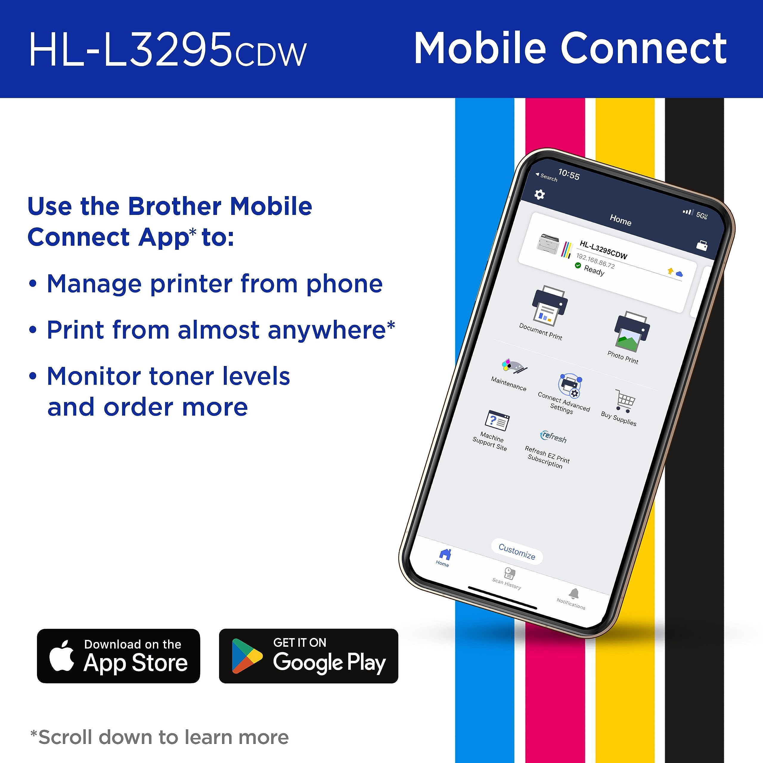Foto 4 | Impresora Láser Brother Hl-l3295cdw-Venta Internacional