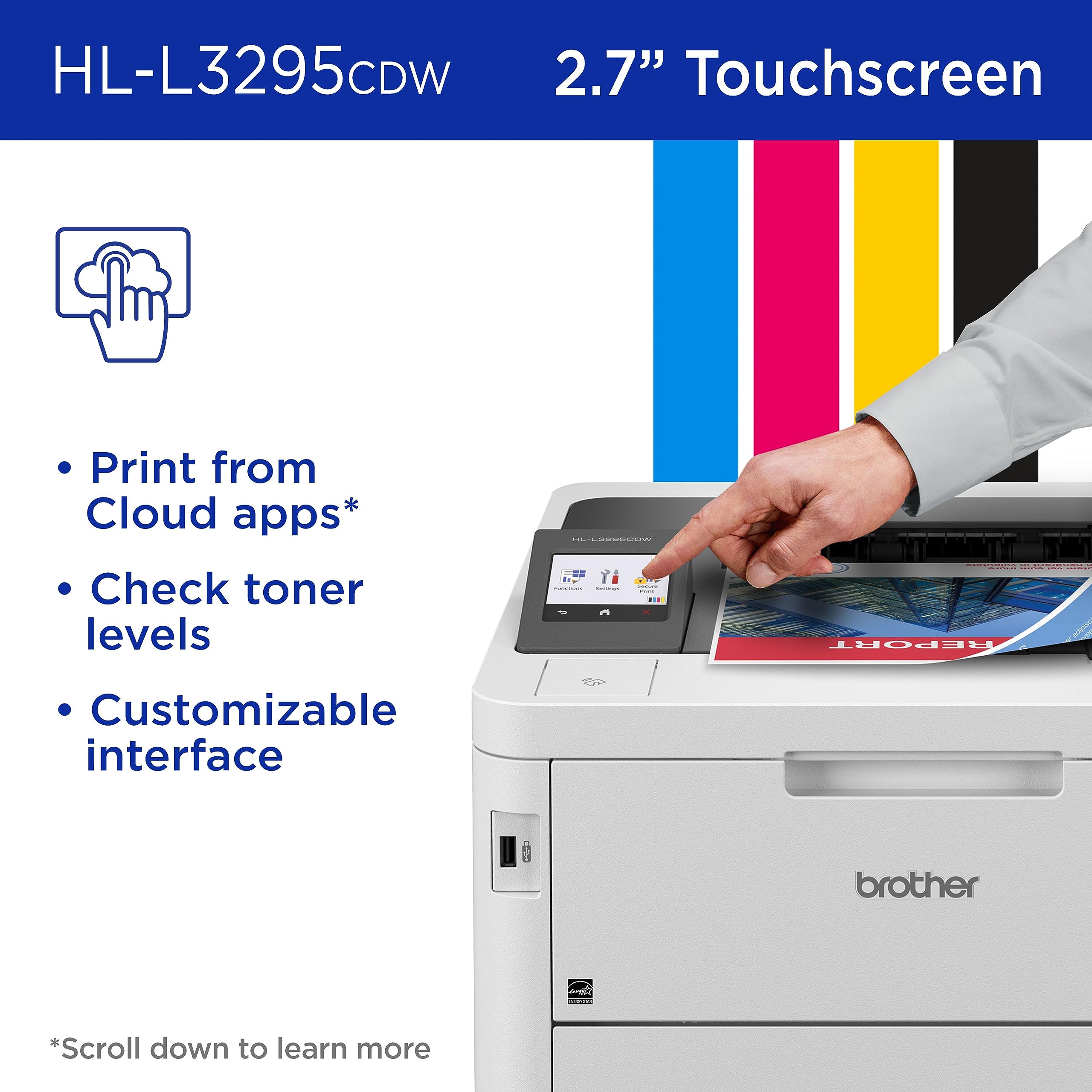 Foto 5 | Impresora Láser Brother Hl-l3295cdw-Venta Internacional