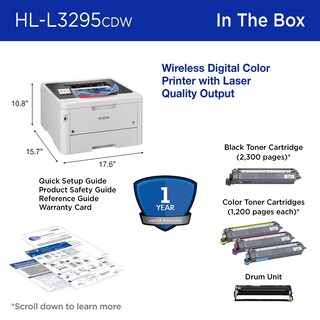 Foto 6 | Impresora Láser Brother Hl-l3295cdw-Venta Internacional