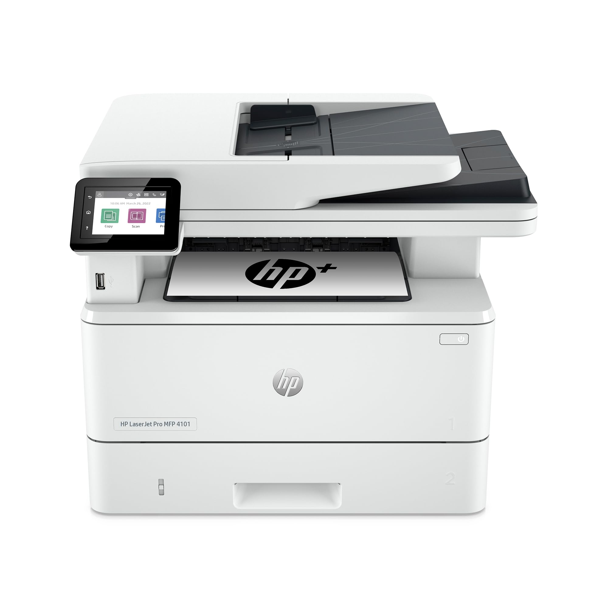 Impresora Hp Laserjet Pro Mfp 4101fdwe Inalámbrica En Blanco Y Negro Con Fax - Venta Internacional.