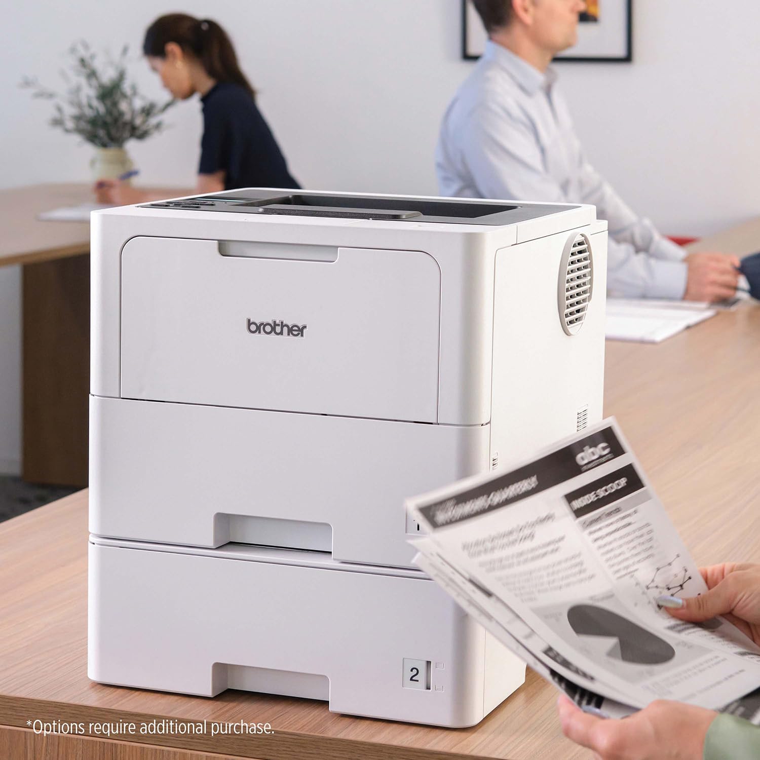 Foto 6 | Impresora Láser Monocromática Empresarial Brother Hl-l6210dw - Venta Internacional.
