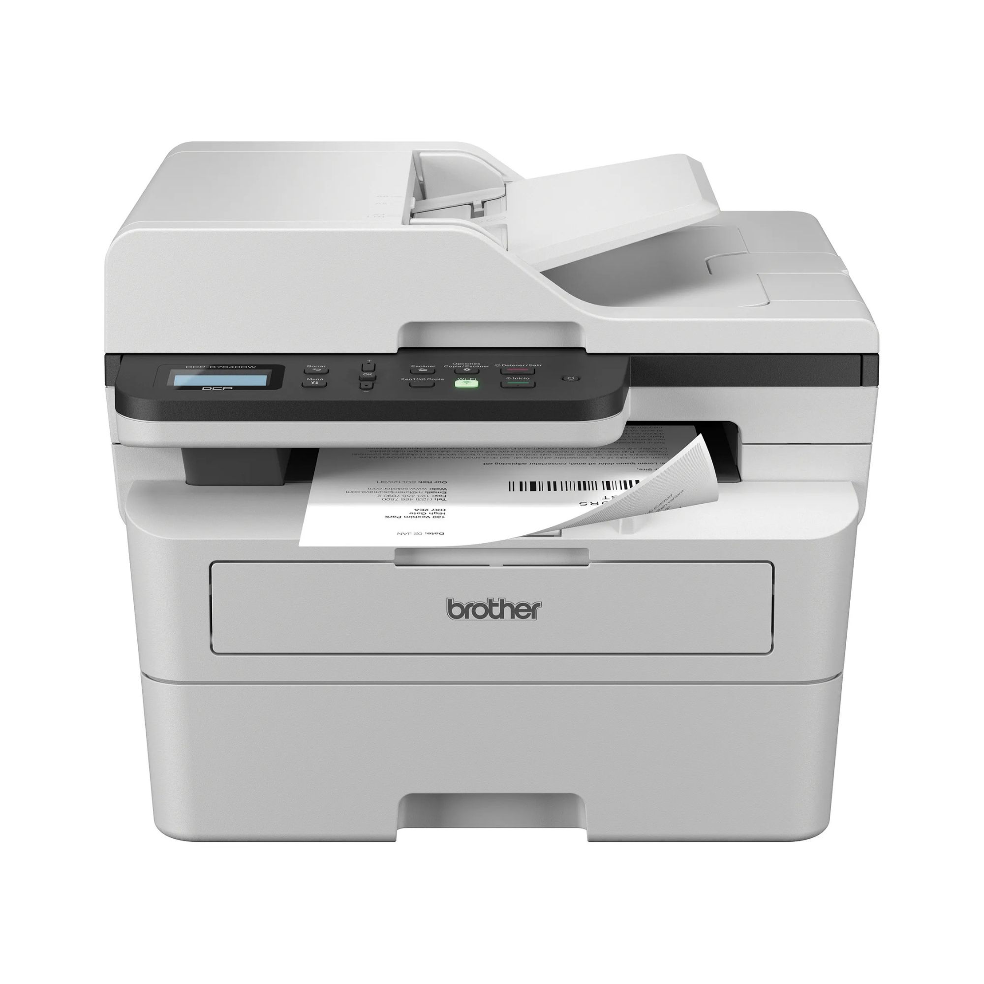 Foto 1 | Impresora Multifuncional Brother Dcpb7640dw, Mono Láser, Usb, Ethernet, Wi-fi, Dúplex, 36 Ppm