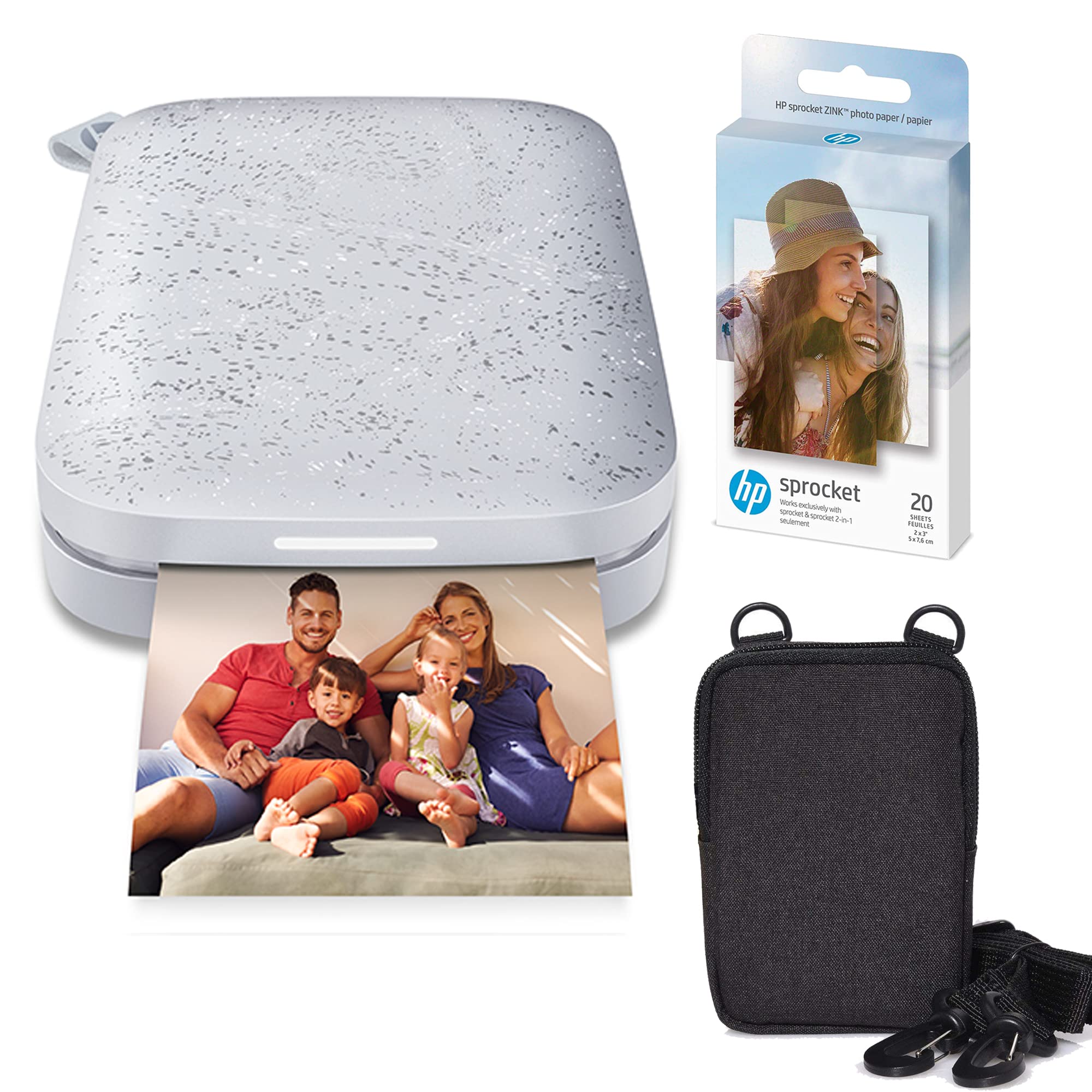 Foto 2 pulgar | Impresora Fotográfica HP para Sprocket Portable 2''x3'' Luna Pearl con Papel - Venta Internacional
