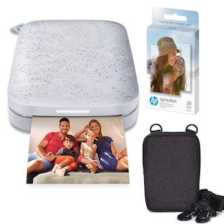 Foto 1 | Impresora Fotográfica HP para Sprocket Portable 2''x3'' Luna Pearl con Papel - Venta Internacional