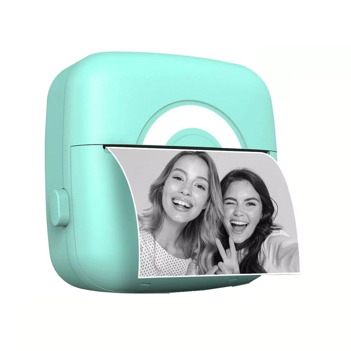 Mini Impresora Térmica Inalámbrica Portátil 200dpi Bluetooth Eo Safe Imports Esi-12711 Verde