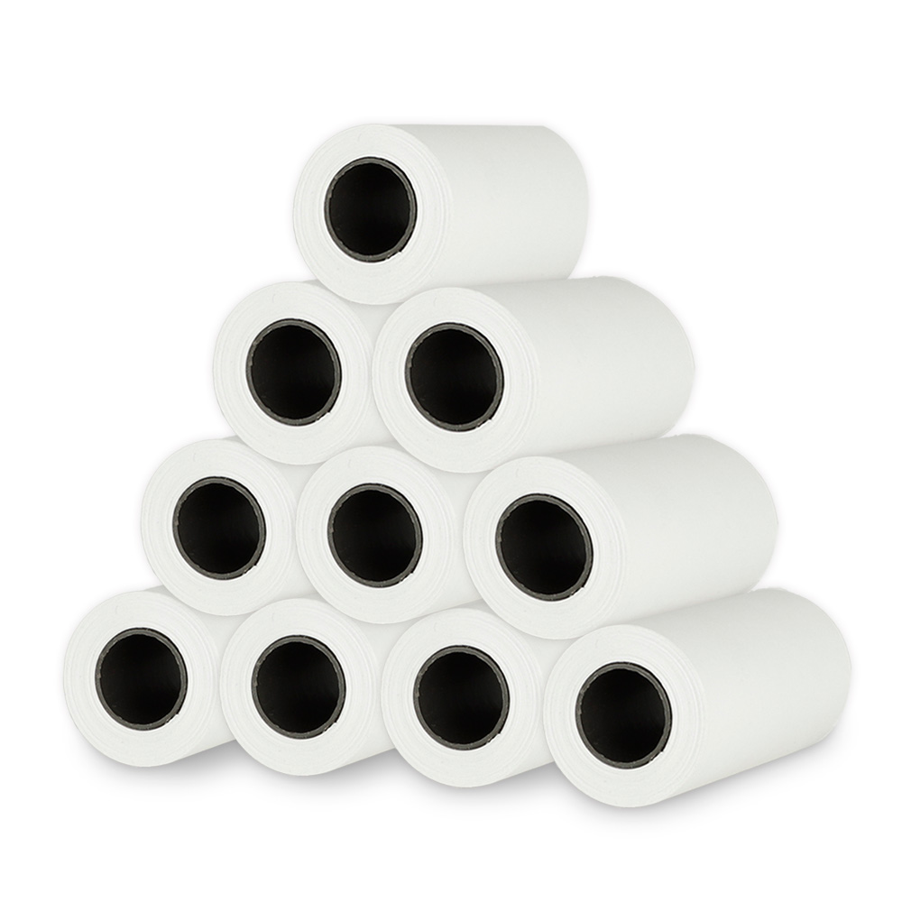 Foto 2 pulgar | Rollos De Papel Térmico 10 Piezas Para Cámara Digital Shimy 84132 57mm, Shimy, Color Blanco