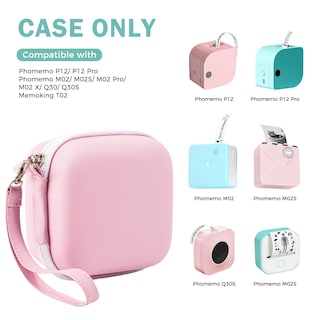 Foto 2 | Maletín De Transporte Procase Para Impresora De Pegatinas Phomemo M02 P12 - Venta Internacional.