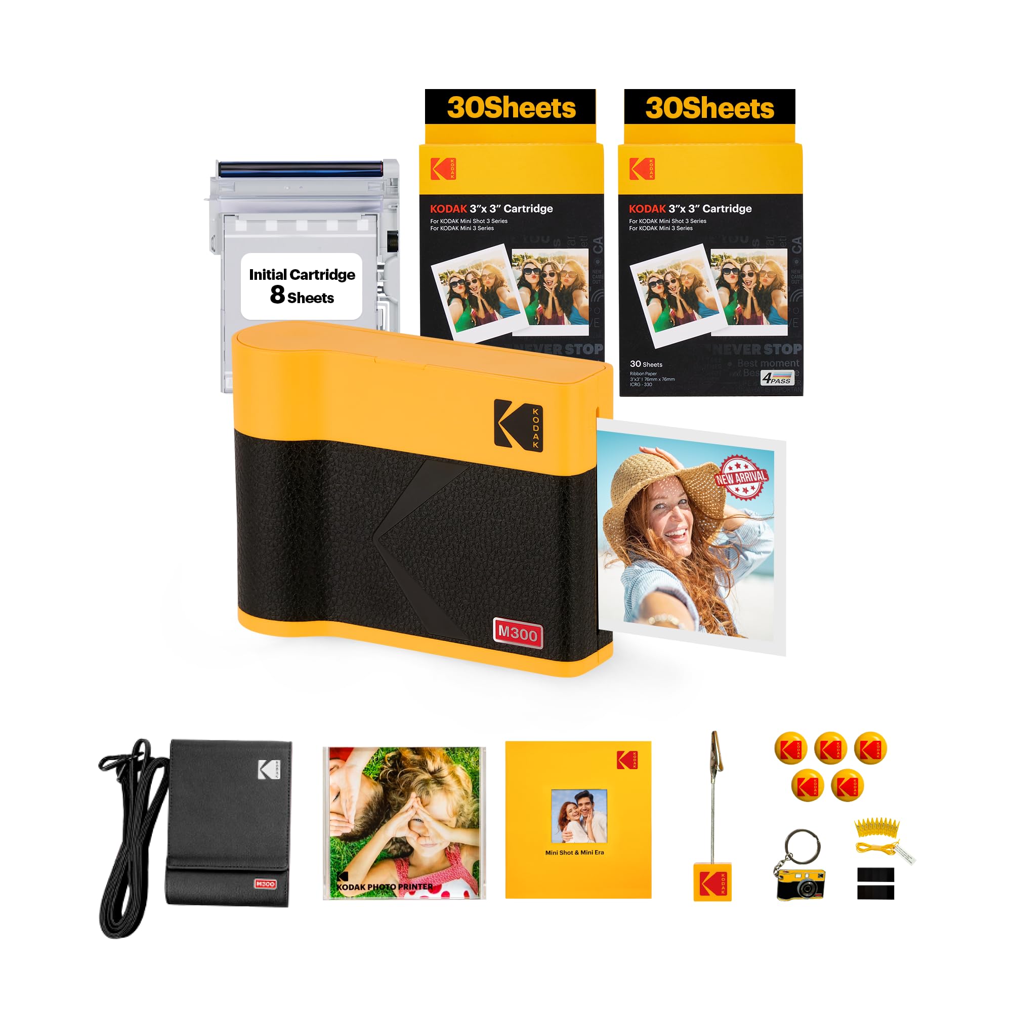 Foto 1 | Impresora Fotográfica Portátil Kodak Mini 3 Era 4pass Amarilla - Venta Internacional.