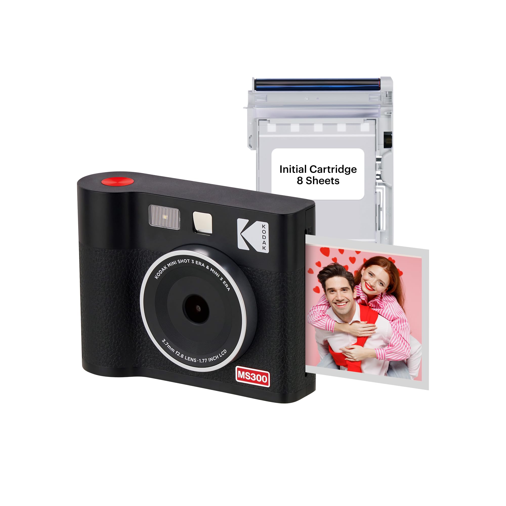 Impresora Fotográfica Portátil Kodak Cam Mini Shot 3 Era Negra - Venta Internacional.