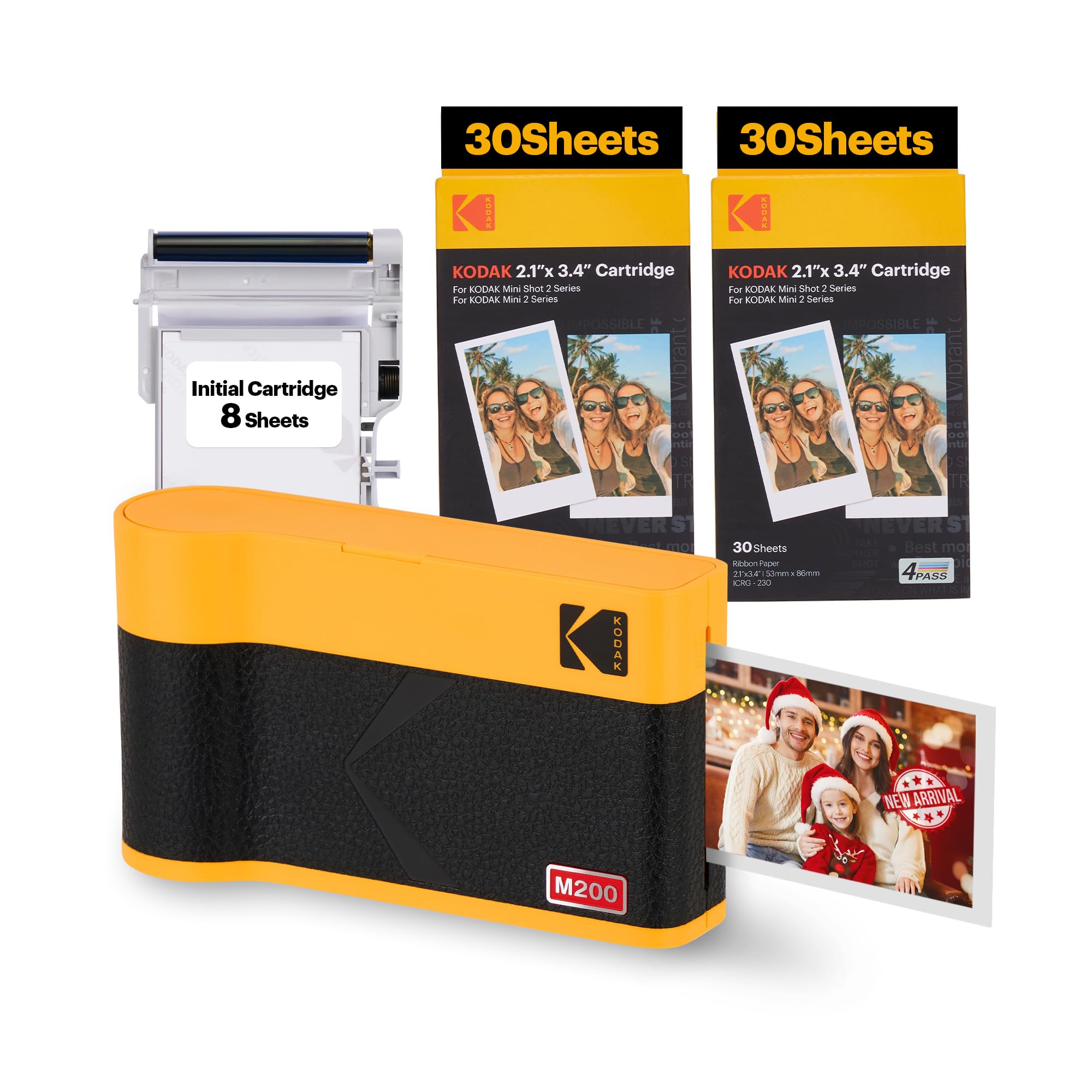 Foto 1 | Impresora Fotográfica Portátil Kodak Mini 2 Era 4pass (amarilla) - Venta Internacional.