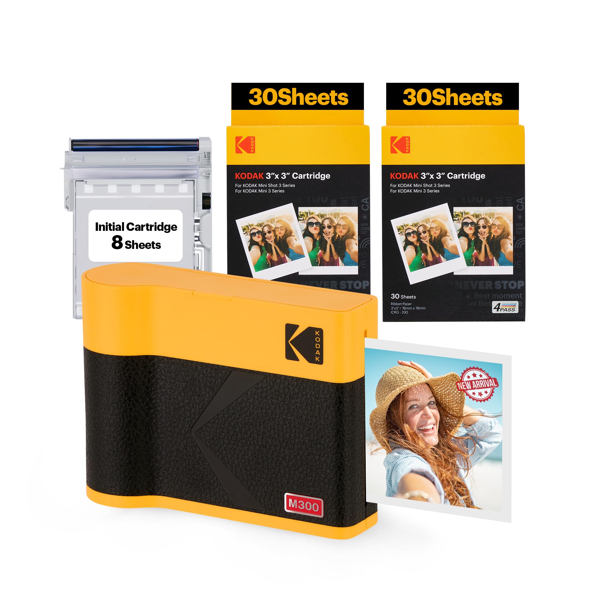 Foto 1 | Impresora Fotográfica Portátil Kodak Mini 3 Era 4pass Amarilla - Venta Internacional.