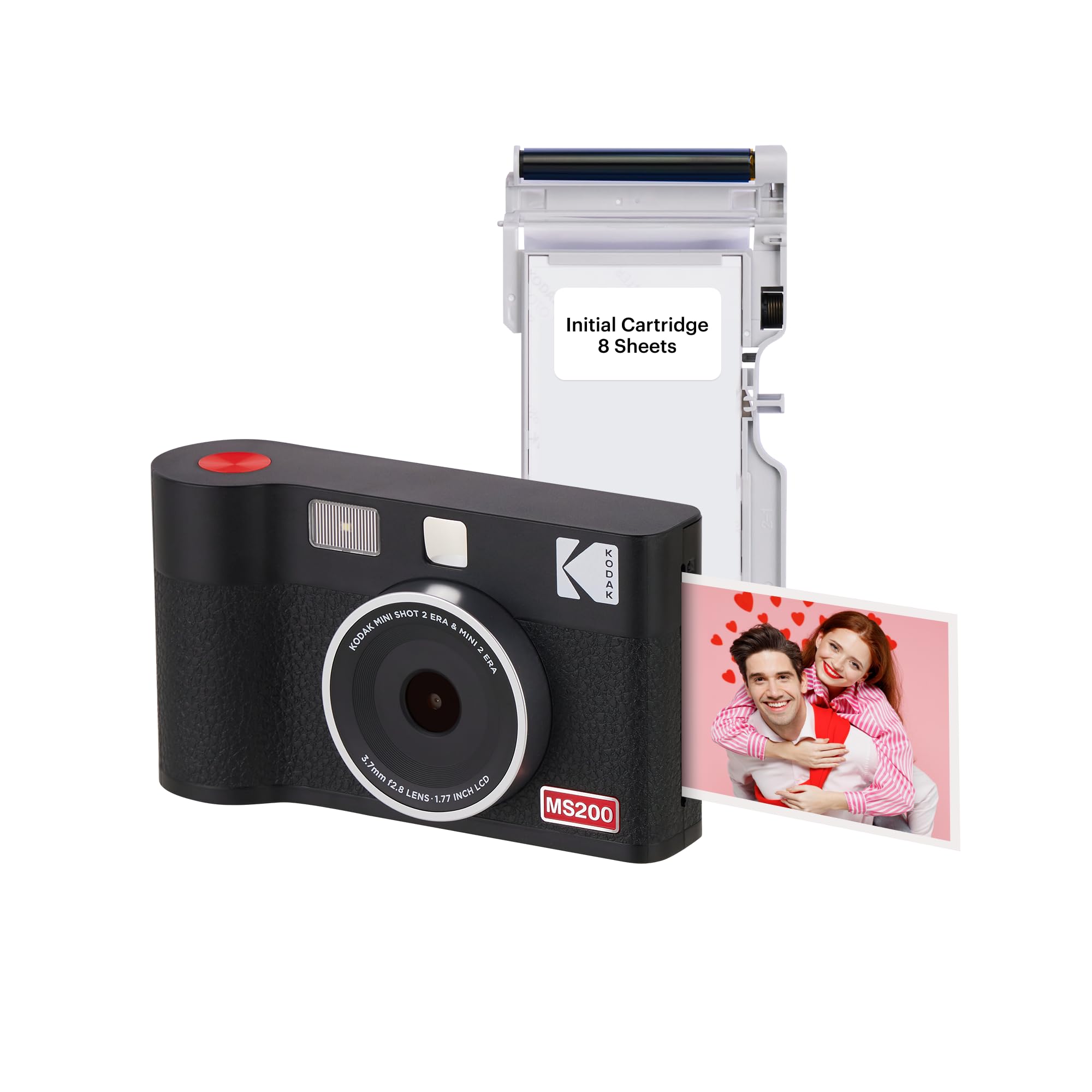 Foto 1 | Impresora De Cámara Kodak Cam Mini Shot 2 Era Negra 2.1x3.4 - Venta Internacional.