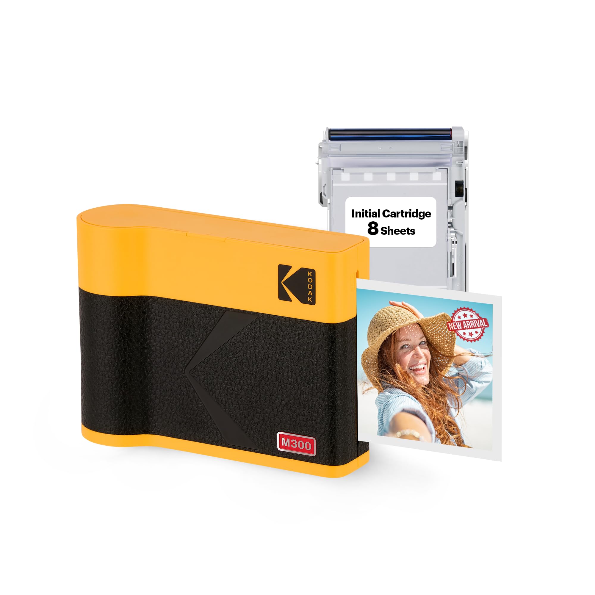 Foto 1 | Impresora Fotográfica Portátil Kodak Mini 3 Era 4pass Amarilla +8 Hojas - Venta Internacional.