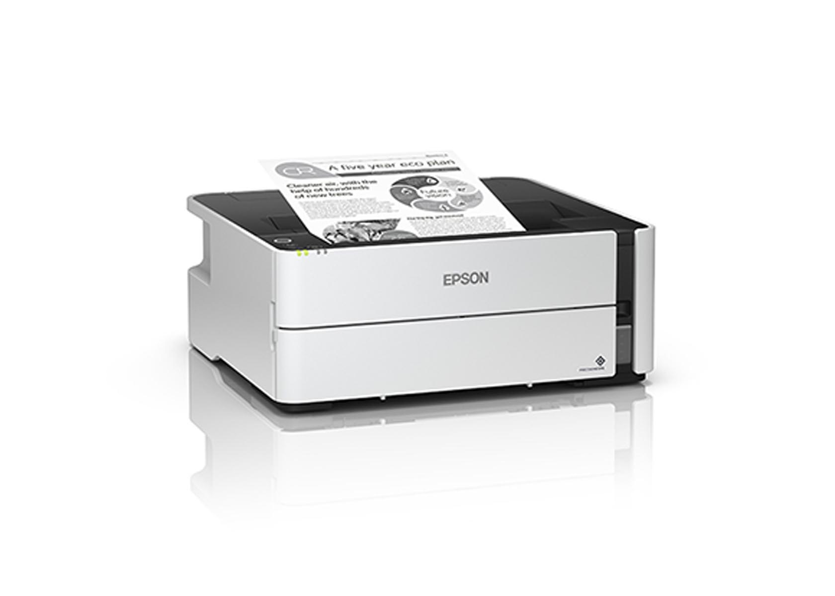 Foto 2 | Impresora Epson Ecotank M1180 color Blanco Monocromática Tanque de Tinta Negra Wi-Fi