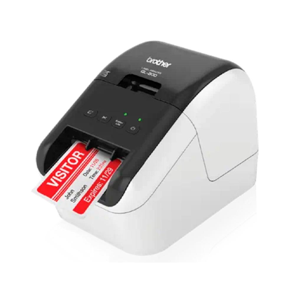Foto 4 pulgar | Brother Impresora De Etiquetas Térmica Usb Ql800nw color Blanco