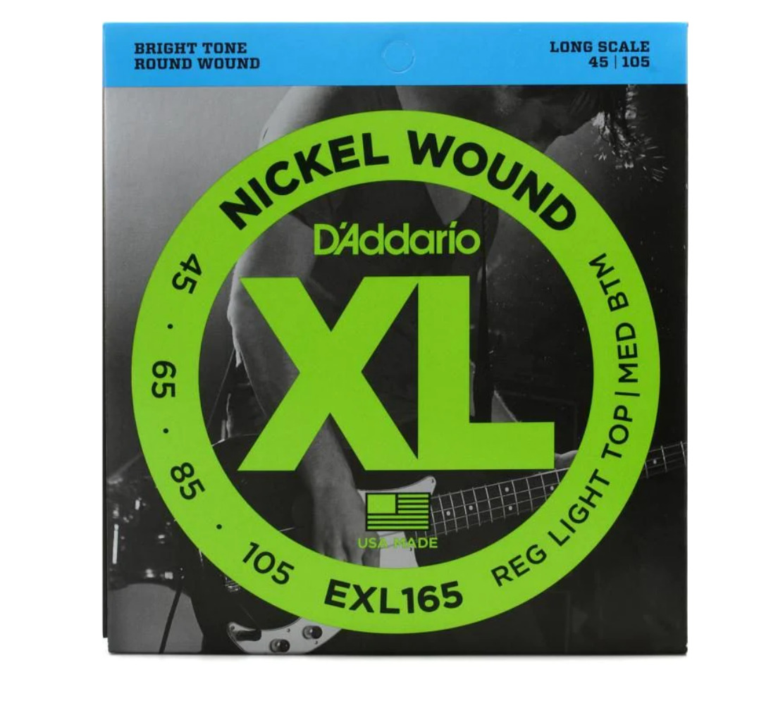 Foto 2 pulgar | Cuerdas para Bajo Eléctrico D’addario Exl165