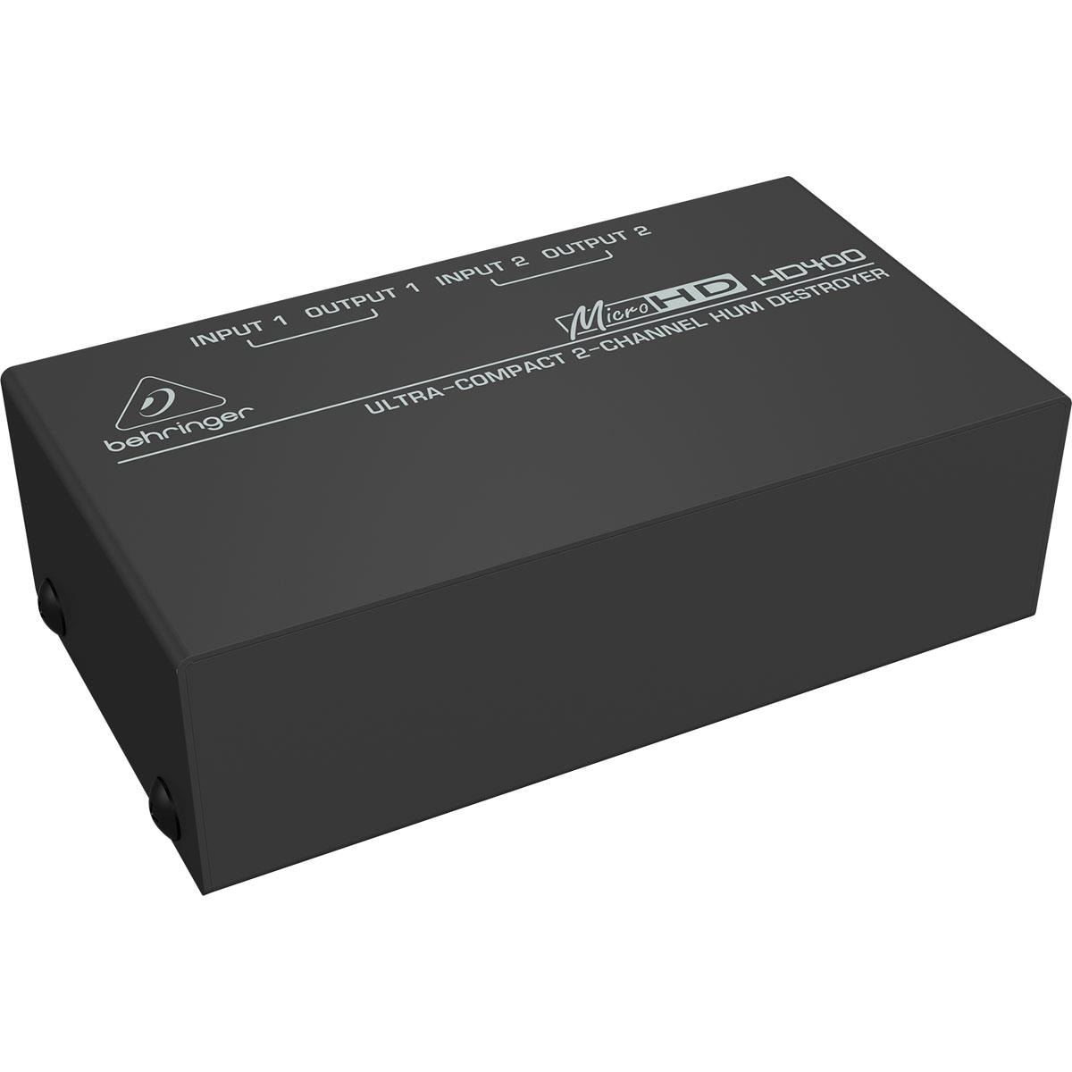 Behringer Hd400 Eliminador De Ruido Caja Directa Audio $562