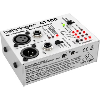Foto 3 | Behringer Ct-100 Probador De Cables Señal Audio Tester Pro