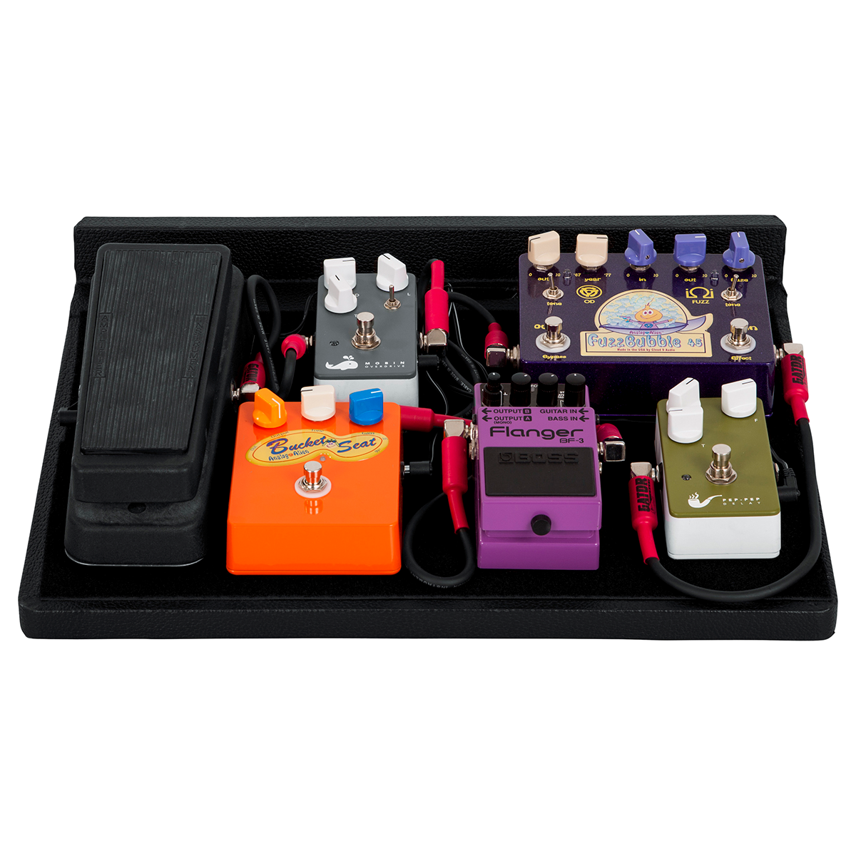 Foto 8 pulgar | Gator Gpt-black Pedalboard Con Funda Color Negro