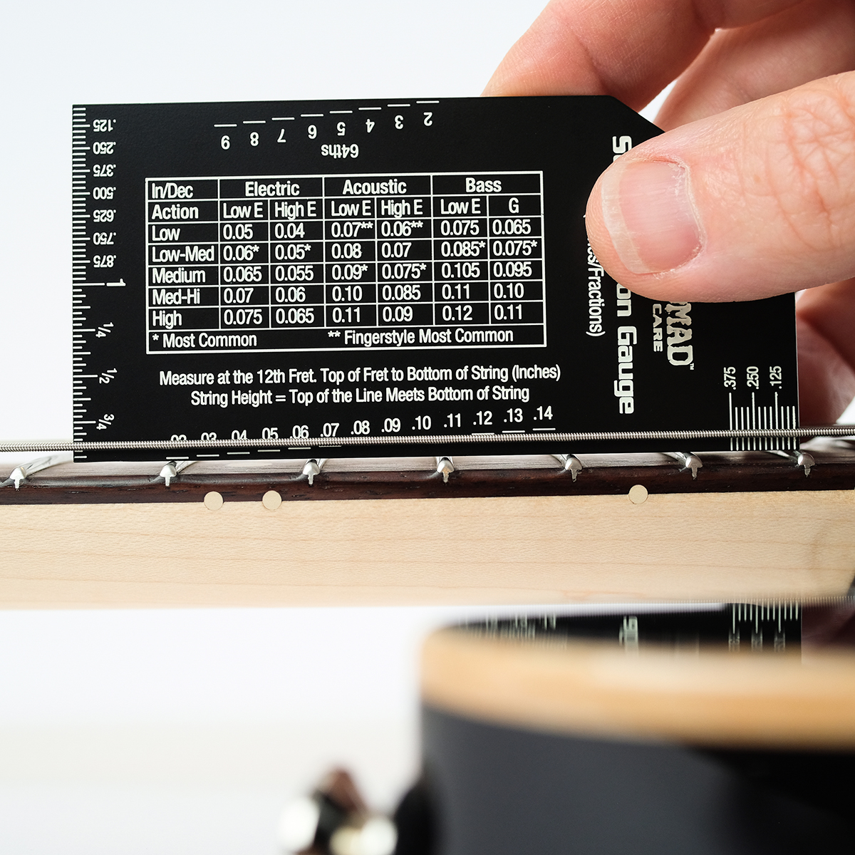 Foto 4 | Regla de Ajuste Music Nomad Mn602 para Calibración De Guitarra Bajo