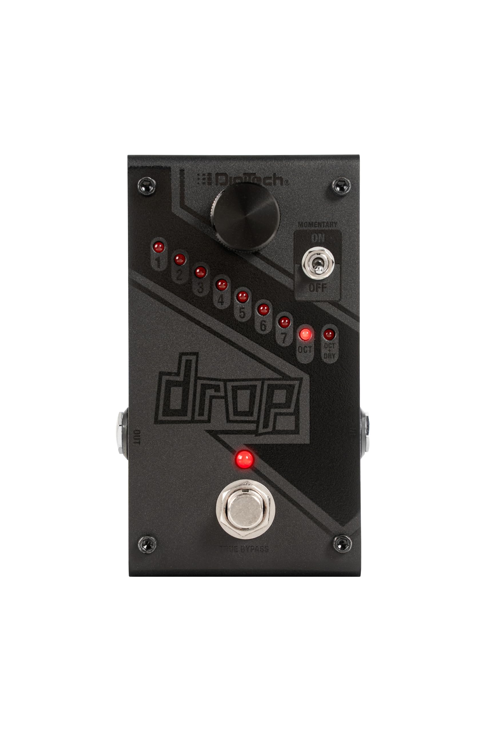 Pedal Polifónico Drop Tune Digitech The Drop Black Limited - Venta Internacional.